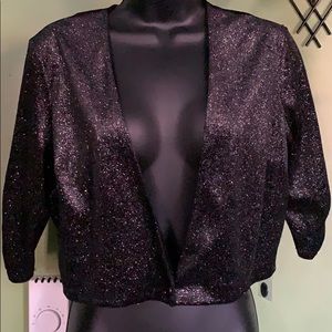 🔵 Perceptions Petite cropped sweater